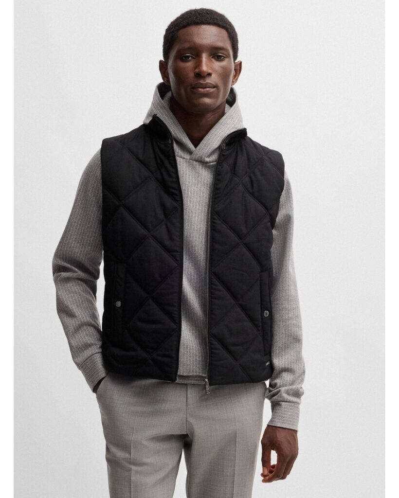 Hugo Boss quilted gilet